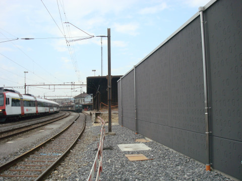 Bahntechnikgebäude der SBB und Privatbahnen in der ganzen Schweiz